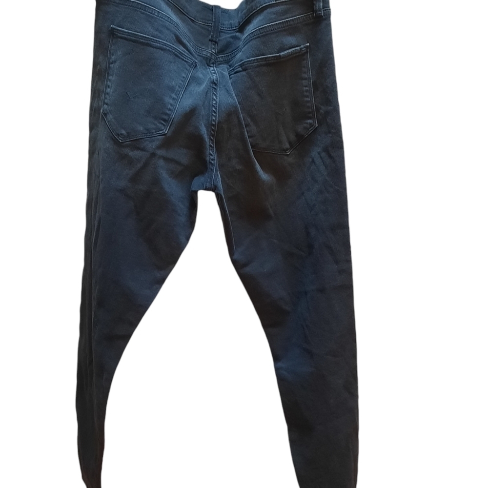 Hudson Natalie Black Distressed Denim Jeans Size 30 New - Picture 2 of 11